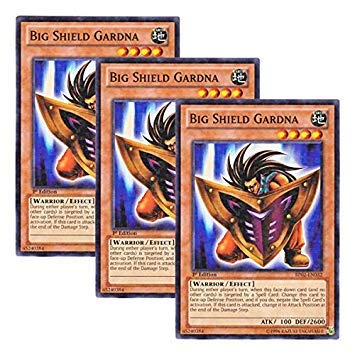 Amazon.co.jp: 【 3枚セット 】遊戯王 英語版 BP02-EN032 Big Shield
