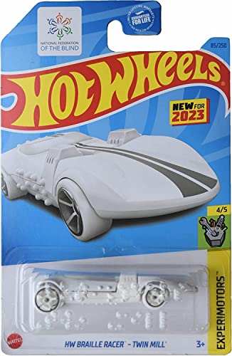 Hot Wheels Braille Racer Twin Mill 1:64 miniatura 1