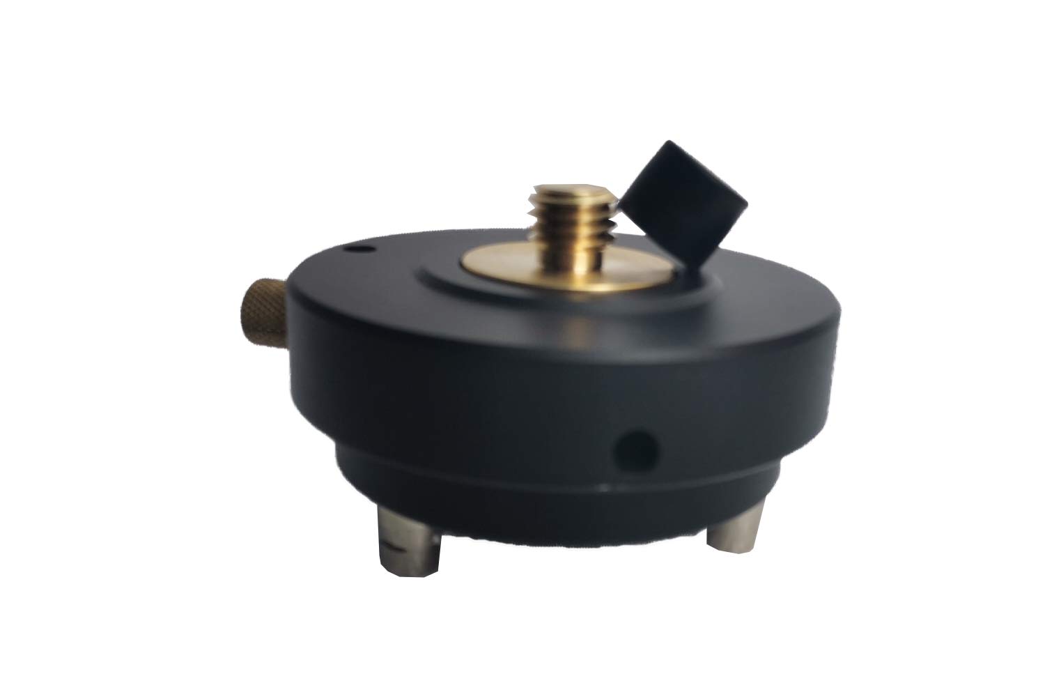 Adaptateur fixe pour montage GPS et prisme rétro sur embase trépied