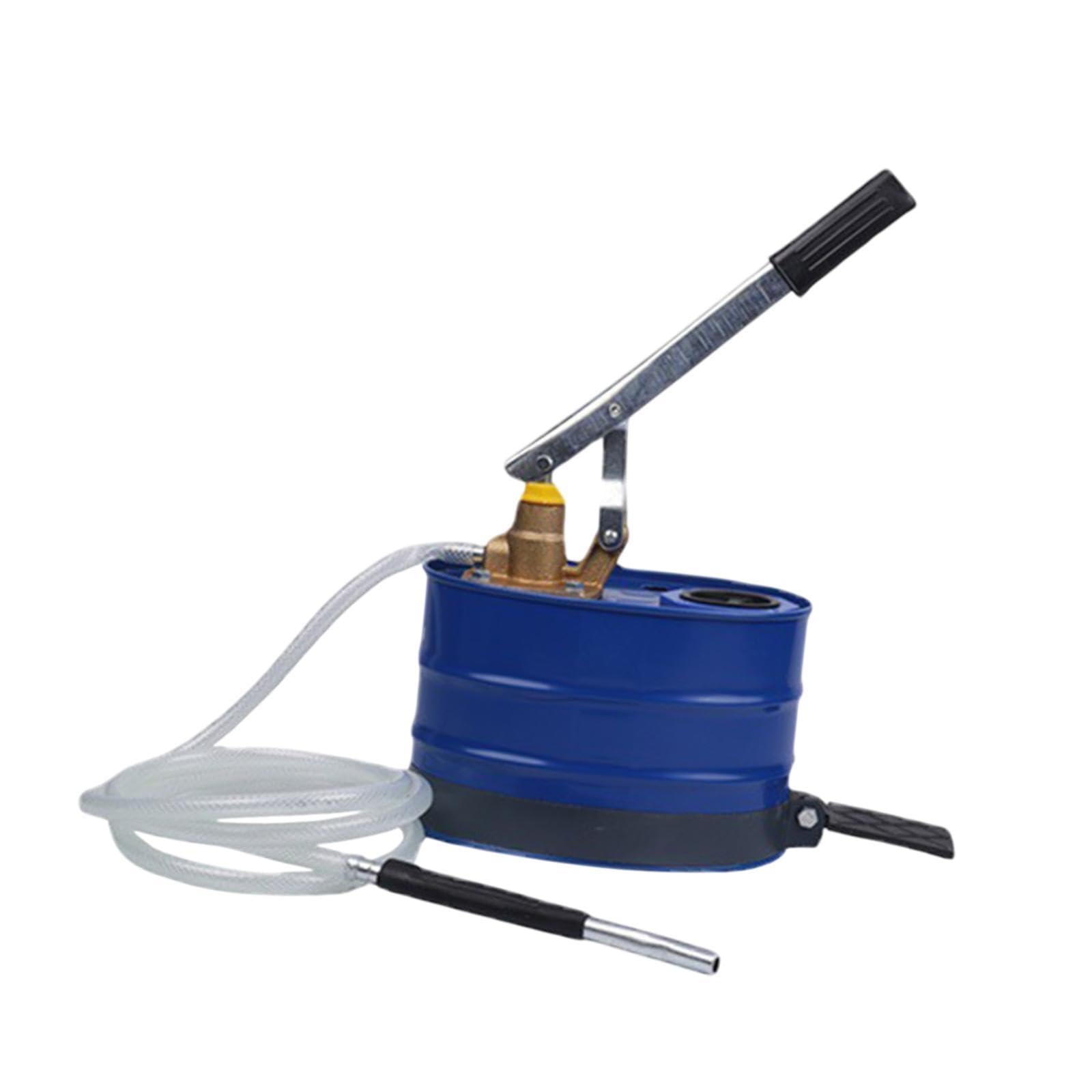 perfk Bomba de aceite Manual relleno de la mano Tipo 5 l Motor manual Agrupación de aceite Celler de aceite Transmisión Bomba de llenado de aceite para