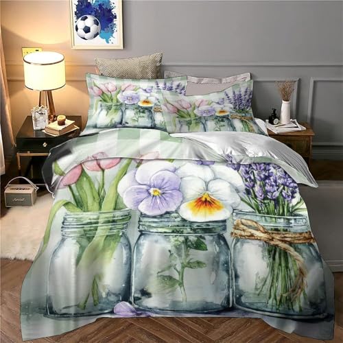 Parure de lit chat sphynx 3D 260x220cm housse de couette microffibre king size - 6