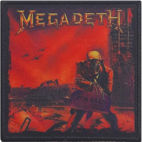 Megadeth - Patch Ă repasser PEACE SELLS (Taille unique) (Rouge/Noir)