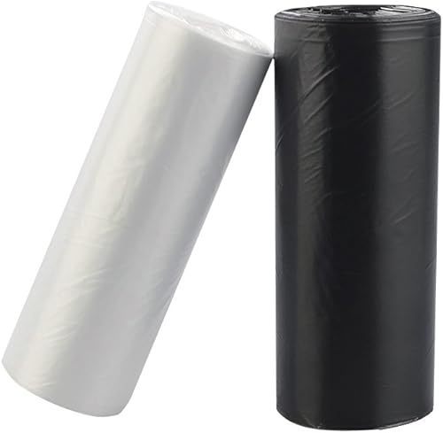 Miniatura 5 de Bolsas de basura pequeñas de 4 galones, color negro, transparente y blanco, 150 unidades, F