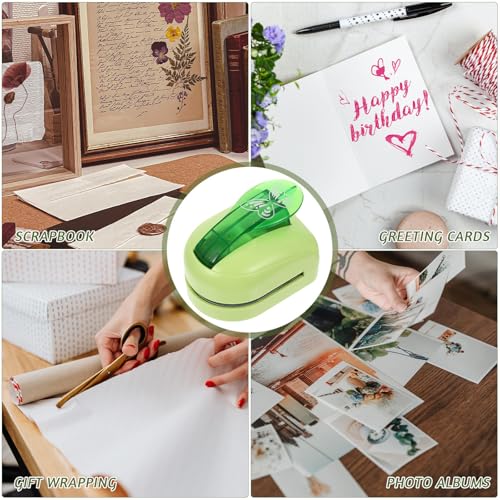 Perforadora de papel para solucionar cortes difíciles en manualidades creativas 3