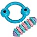 Amazon Brand - Umi - Lot de 2 Jouets à mâcher pour Chiens et Chiots, avec Cerceau en Caoutchouc et bâton à Picots