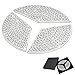 Pegatina volante de coche Mercedes Benz, Pegatinas decorativas para volante de coche, DIY de Diamantes de Imitación Decoración, apto para Mercedes Benz A B C E S CLA CLS GLA GLC GLS Class (45 mm)