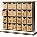 Precious Moments Countdown to Christmas Advent Calendar with Storybook – Wood/Resin Holiday Set with Figurines – 251438