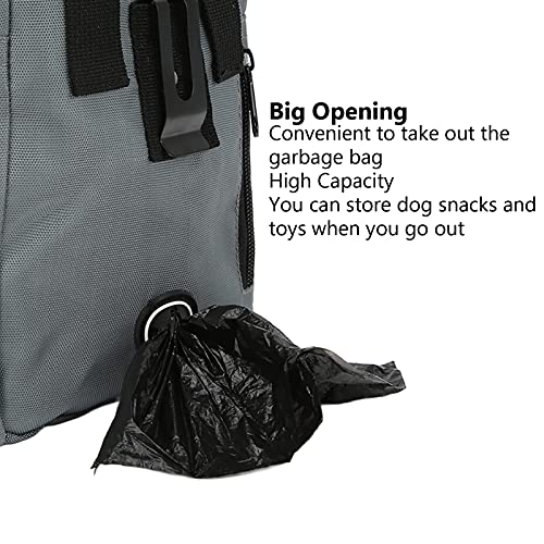 Bolsa de Cintura para Treinamento de Cães, Bolsa de Cintura Ajustável para Treinamento de Cães Com C