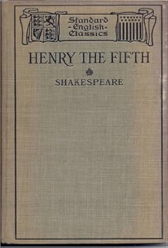 Hardcover Shakespeare's King Henry the Fifth Book