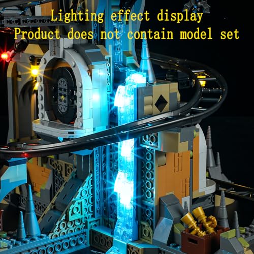 Image of GEAMENT LED Light Kit Compatible with Lego Harry Potter Gringotts Wizarding Bank Collectors' Edition 76417 (Model Set Not Included)
