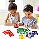 Holz-Ausdruck Spielzeug Puzzle, Interaktives Holzwürfel Spiel, Baustein Holzpuzzle Montessori Spielzeug, Holzspiel Gesellschaftsspiel, Knobelspiel für Kinder als Familienspiel Mit Klingel