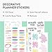 me & my BIG ideas Sticker Value Pack - The Happy Planner Scrapbooking Supplies - Colorful Boxes Theme - Multi-Color - Great for Projects, Scrapbooks & Albums - 30 Sheets, 924 Stickers Total