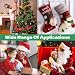 HXJDAM Furry Faux Kunstleder Plüsch, 2 x 80 Zoll Kunstfell Zum Basteln, Craft Plüschstoff, Plüsch Kunstfellstoff Langhaarplüsch fur Wichtelbart Santa Hair Dwarf DIY Dekoration. Weiß