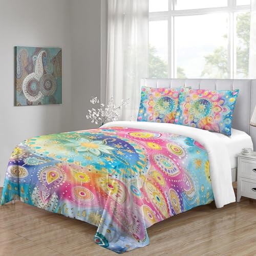 Linge de lit Man Bat parure housse de couette microfibre 3D 140x200 avec taie - 5