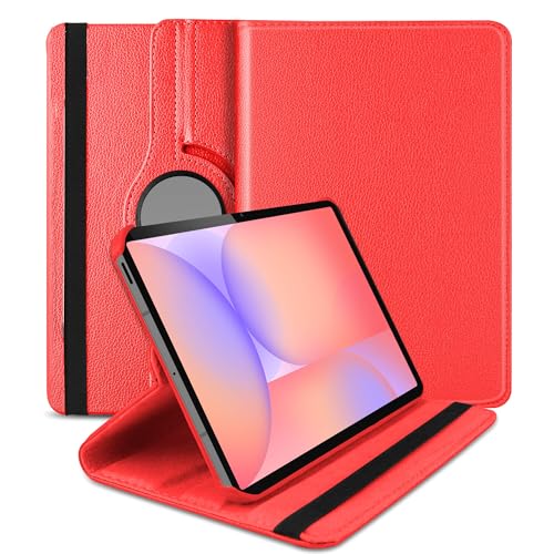 Image of TGK 360 Rotatable Flip Cover for Samsung Galaxy Tab S10 Lite 5G 10.9 inch Case Model SM-X400 /SM-X406B 2025 (Red)