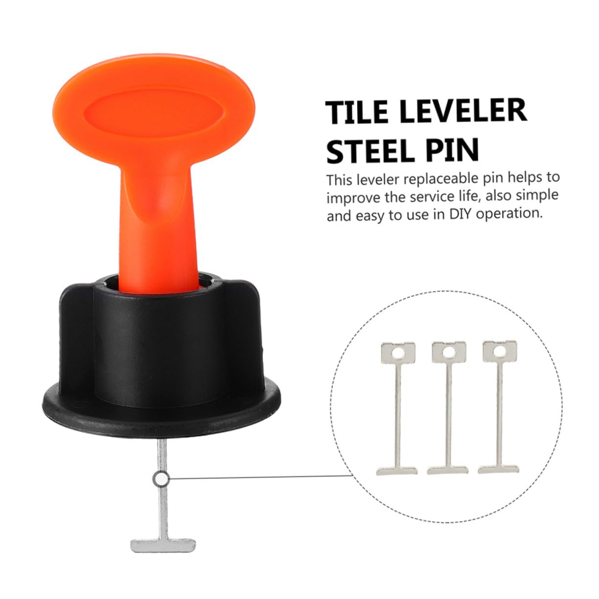Veemoon 800pièces De Nivellement Acier Pour Carrelage Spacers Réutilisables Pour De Carreaux Salons De Bain Et Cuisines
