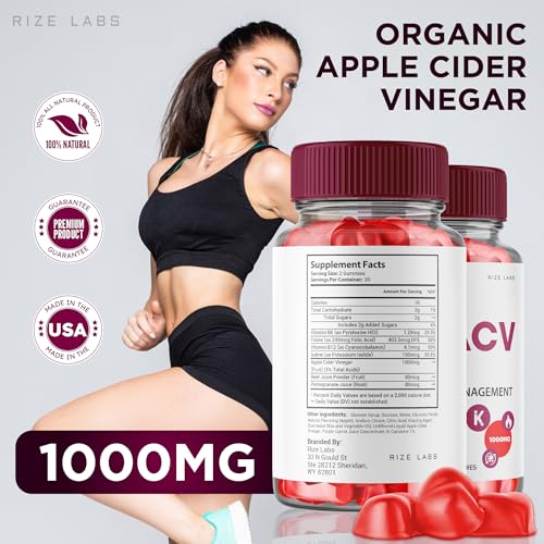 rize labs - Pro Burn Keto ACV Gummies, Advanced Formula Support Weight Loss, All Natural Apple Cider Supplement, Keto + ACV Pro Burner Gummy (180 Gummies) (Pack of 3)