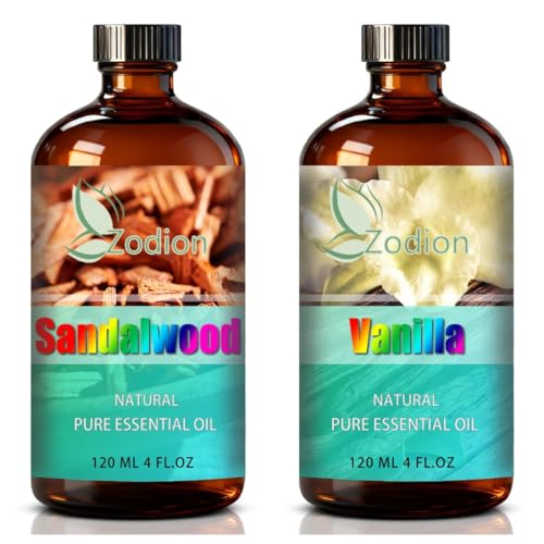 Aceite Esencial de Vainilla y Sándalo 4 Fl Oz