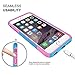TOTU Scratch Resistant Protective Case for iPhone 6S Plus / 6 Plus - Blue / Pink