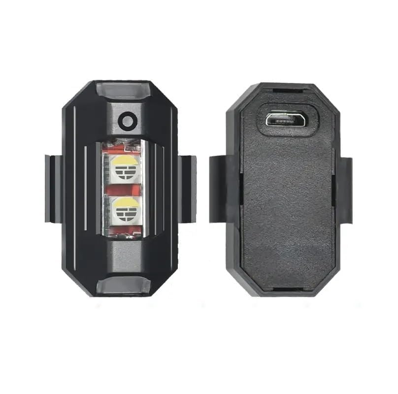 SHRI BANKEY BIHARI COLLECTION Universal Led Light Safety Signal Aircraft Blinking Strobe 7 Colors Multipurpose Pack of 2