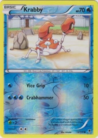 Pokemon - Krabby (13119) - XY Phantom Forces - Holo inverso