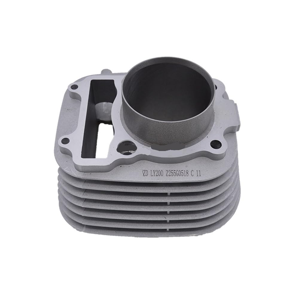 Ensemble cylindre 196CM3 haute précision alésage 67mm pour moto LY200 et ZS200-GY