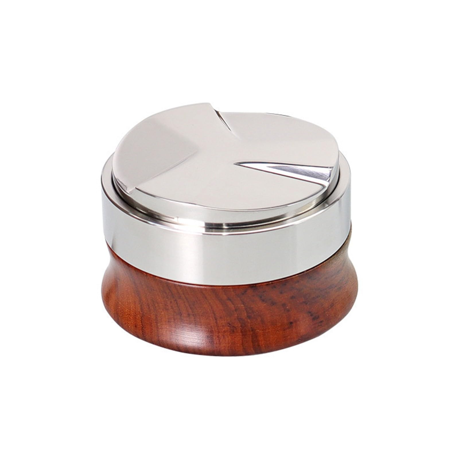 Xjdzineq Maker Coffee Leveling Device Triplicate Tilted Drill Plan 58mm Portafilter Fit Smoothed Palisander Rustless Construction