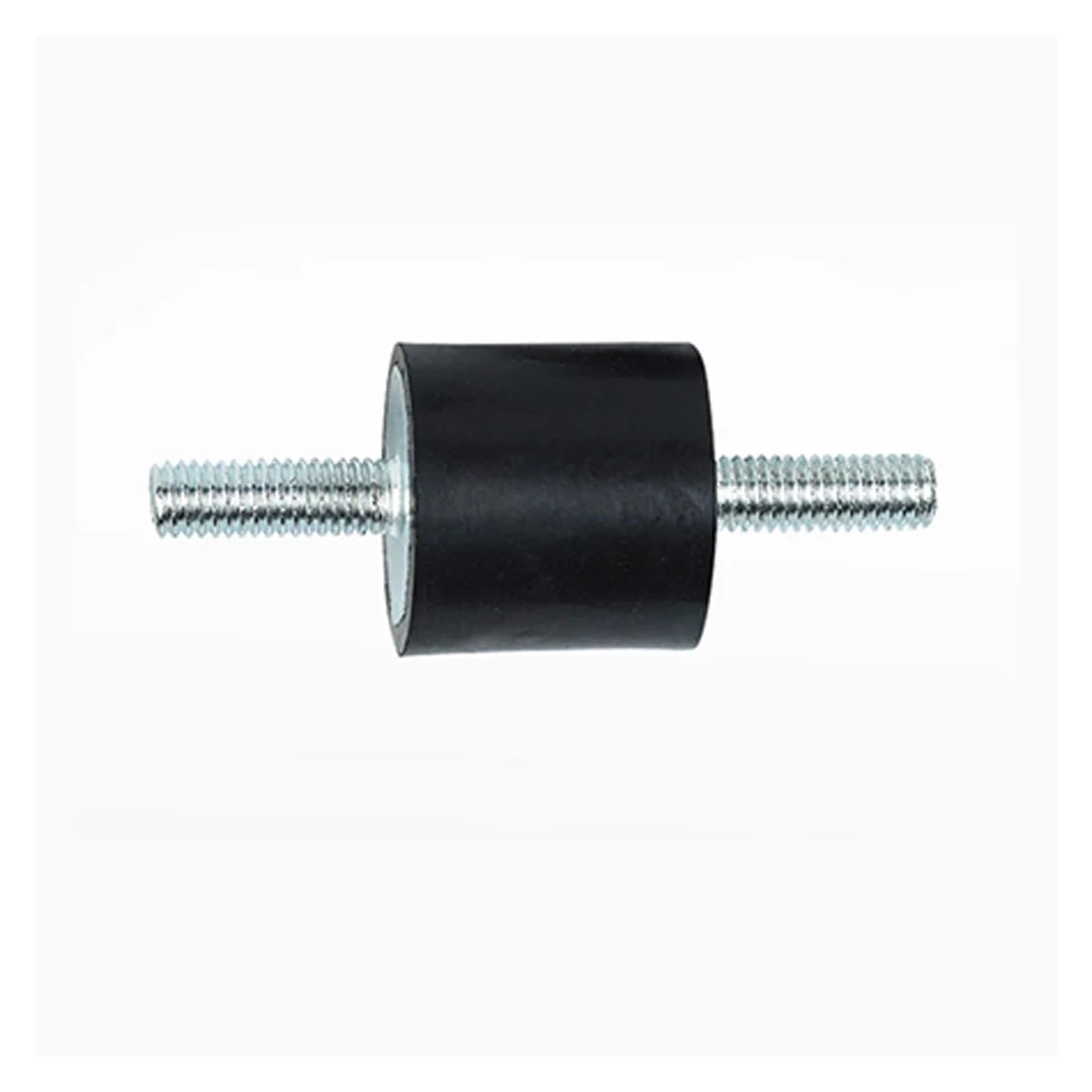 4er-Pack M6-Gummilager, Schwingungsdämpfer, zylindrische Stoßdämpfer mit 18 mm Gewinde(M6 25x25mm)