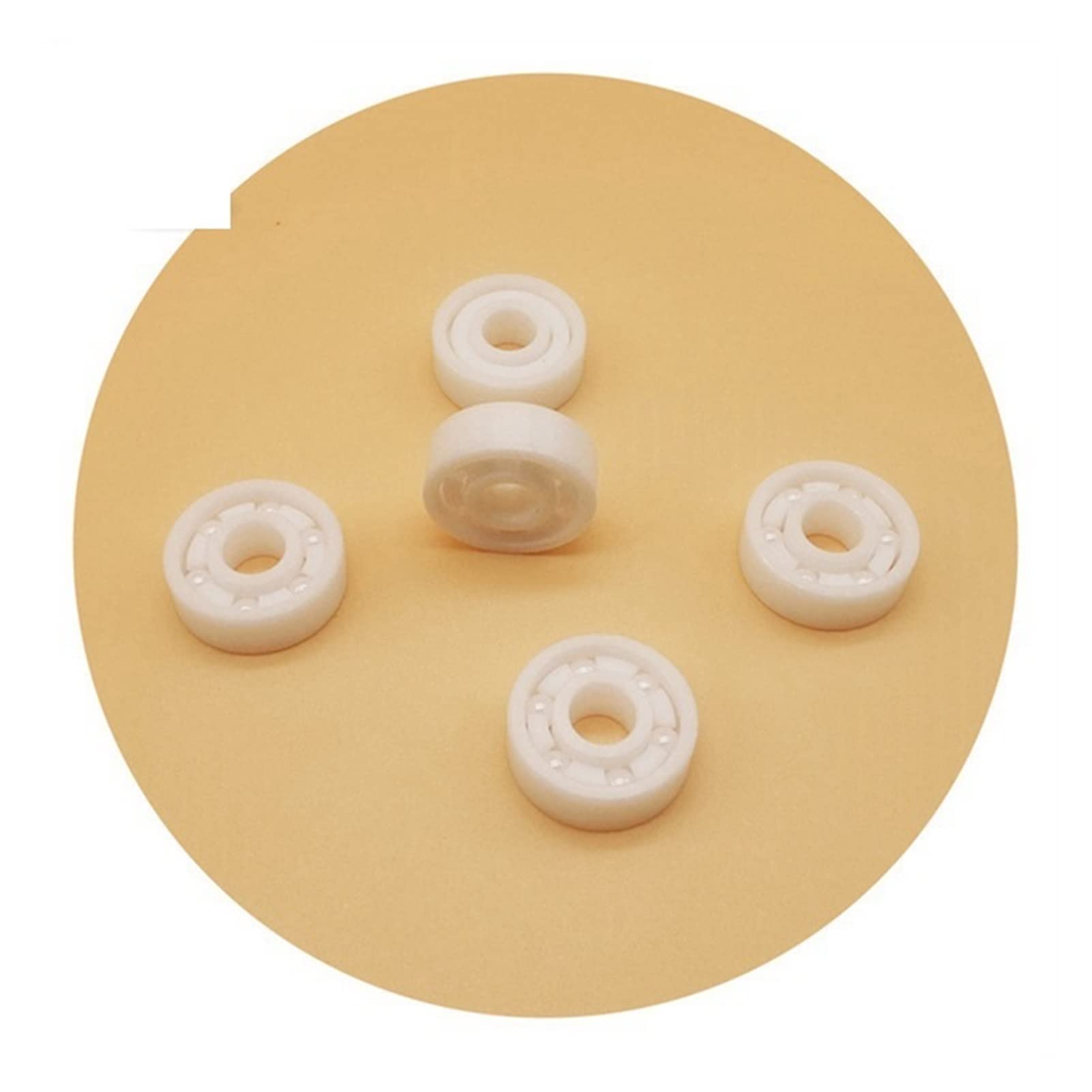 SSIMOO 2pcs MR606 6x17x6 MM Roulement en céramique complet 606 Roulement anti-rust kindly