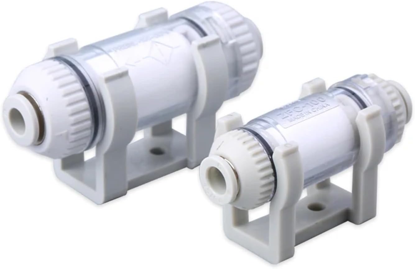 1 pcs ZFC100-04B ZFC100-06B ZFC200-06B ZFC200-08B Filter Element Vacuum Filter Pipeline Small (Color : ZFC200-08B)