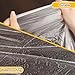 8 Pack Plastic Drop Cloth, 9x12 Ft Plastic Sheeting for Painting, Dust-Proof Tear-Resistant Painters Plastics Tarp Cloth for Furniture Floor Sofa Protector Cover Durable & Thick