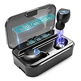 2023 Bluetooth 5.1 Headphones Wireless Earbuds HiFi Stereo, 40H Playtime in-Ear Earbud, Bluetooth Earbuds with LED Power Display, IP7 Waterproof Wireless Earphones Sport Headset for Android iOS