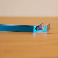 Vista 5 de POWERTEC 71609V Kit de intersección de pista en T de 3 pulgadas con orificios de montaje preperforados, para pista en T universal, accesorios