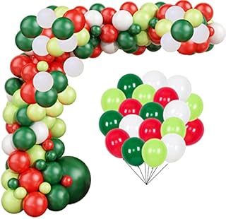 Frozen Balloon Garland Arch Kit, 104 Pcs Winter Wonderland Balloon Garland Kit with Blue White Latex Balloons Metallic Blue Balloons Foil Snowflake Foil Balloons Snowman for Kids Winter Christmas