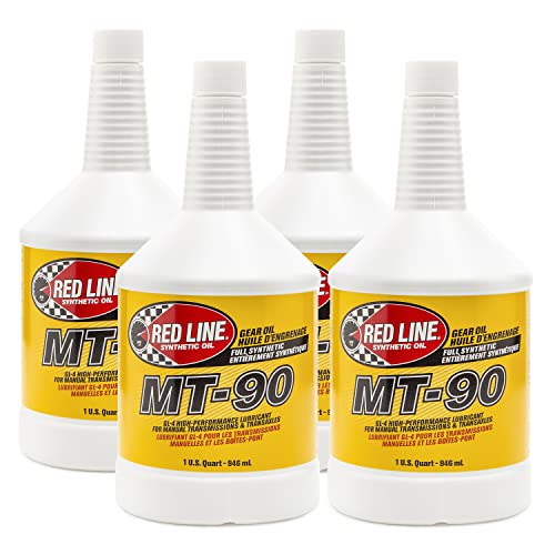 Red Line 50304 MT-90 75W-90 GL-4 Manual Transmission and Transaxle Lubricant (MTL)- 1 Quart