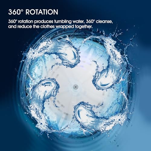 Portable Washing Machine Twin Tub Washer and Spin Dryer 5 KG Total Capacity For Camping Dorms Apartments College Rooms 3 KG Washer 2 KG Drying - Image 6