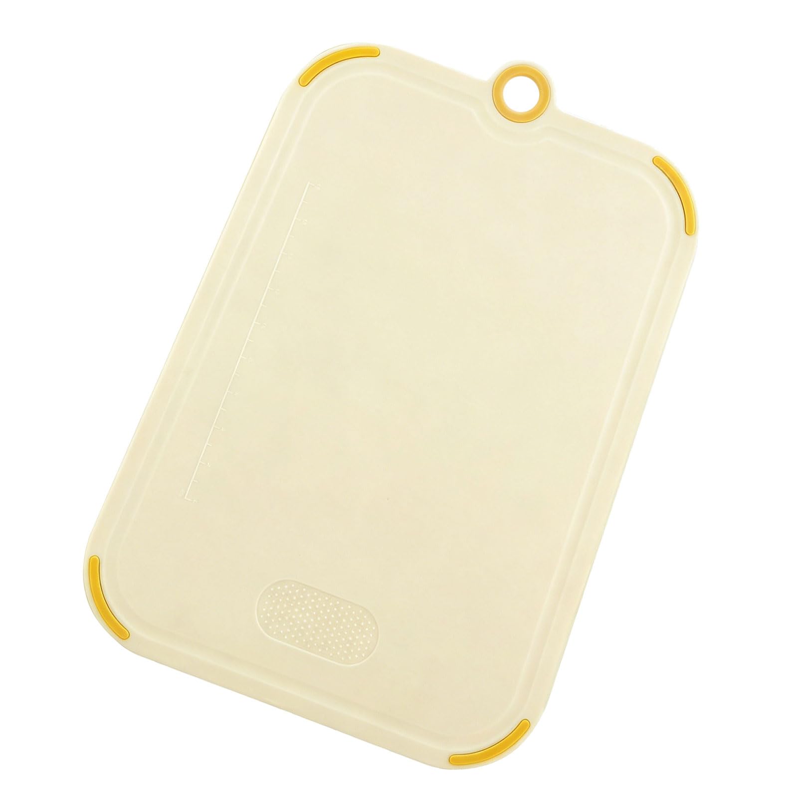 Fazvncv Nonslip Cutting Board with Juices Grooves and Hangings Hole Double Sided Kitchen Chopping Board for Fruits Vegetables and Meat Slip Cutting