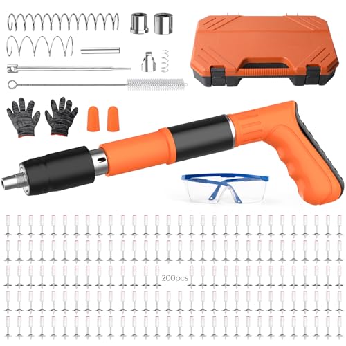 Pistolet A Clou Beton, Cloueur Beton, Pistolet à Clous Manuel, 5 Vitesses Pistolets...