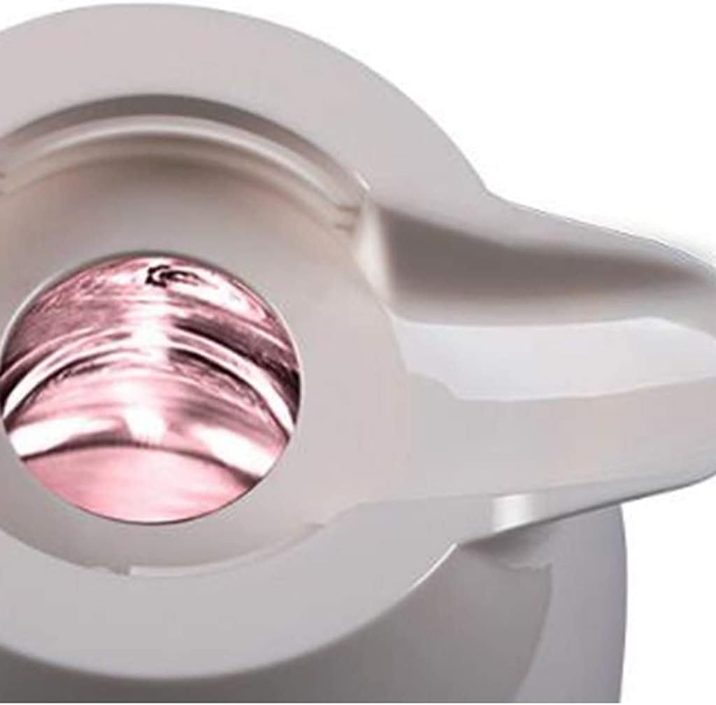 Large-capacity heat preservation pot, easy to carry, hot water, tea, heat preservation for 12 hours, 2.3 liters red