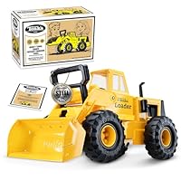 Tonka Retro Front Loader - Collector's Edition - Made with 2X More Steel, Kids Construction Toy, Metal Truck, Toy Truck for Boys and Girls, Kids, Toddlers, Ages 3+