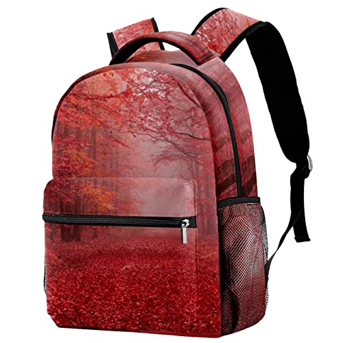 Mochilas ligeras Bosque de Otoño evitan la fatiga en hombros durante tus viajes y senderismo