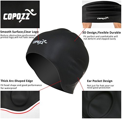 Copozz - Pinne e maschera unisex per immersione e