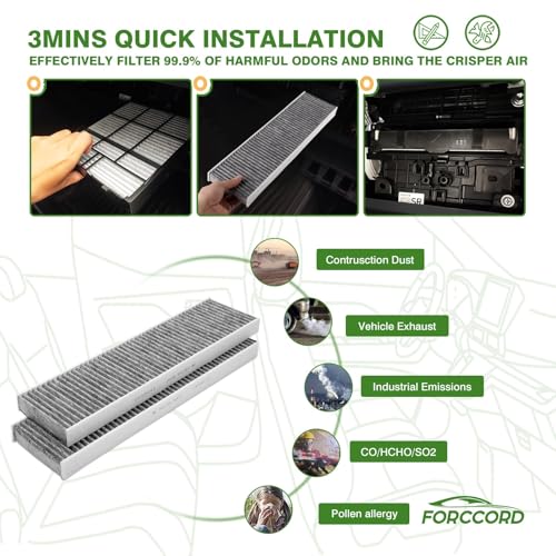 Image of 2-Pack Cabin Air Filters for Chevrolet Equinox 05-09, Pontiac Torrent 06-09