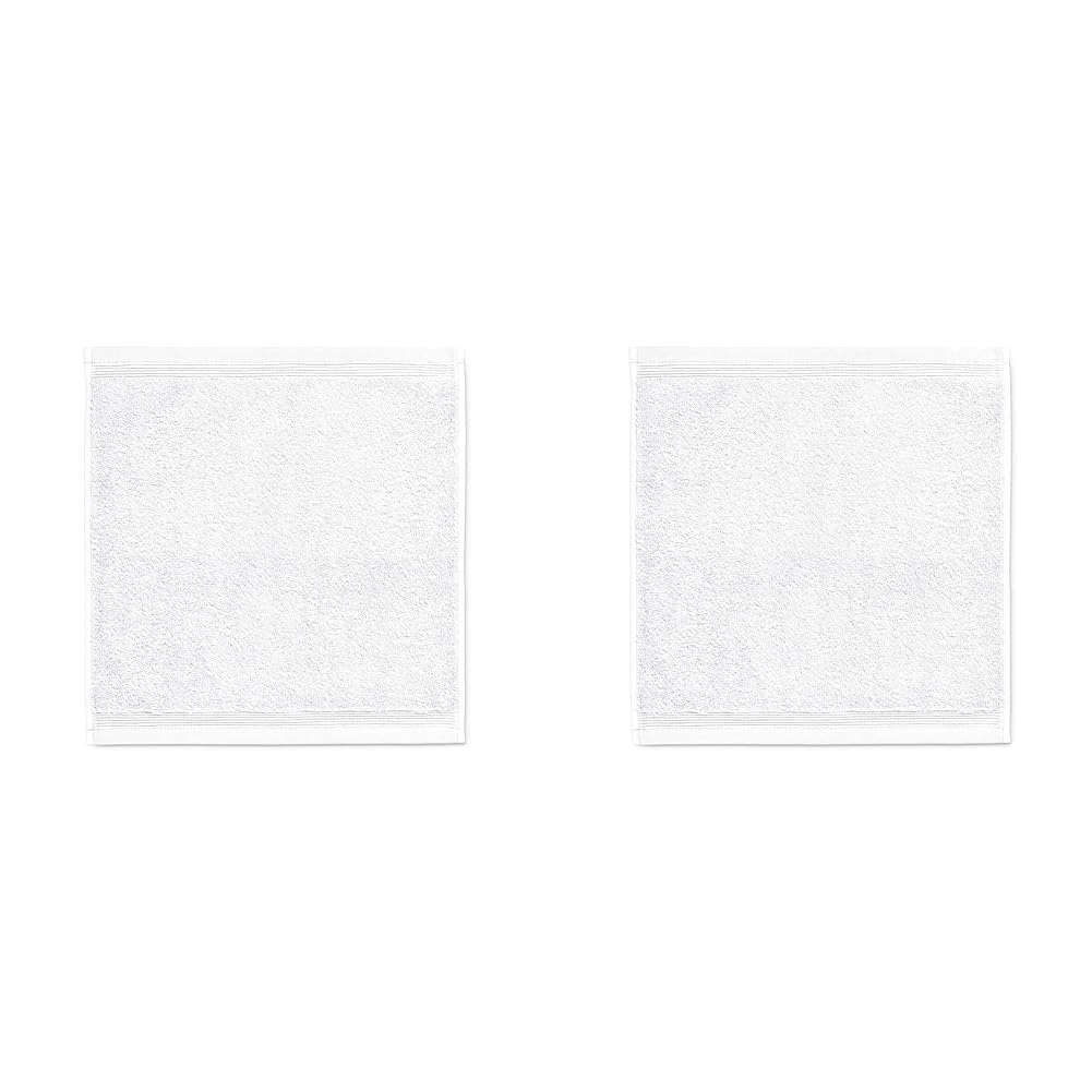 Möve Superwuschel Seiftuch aus 100% Baumwolle, Snow, 30 x 30 cm (Packung mit 2)
