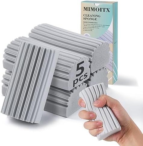 5-Pack Damp Duster, Duster Sponge, Cleaning Tool for Blinds, Mirrors, Floor,Railings and Ceiling Fans, Reusable Damp Duster Sponge. 5-Pack Damp Duster, Duster Sponge, Cleaning Tool for Blinds, Mirrors, Floor,Railings and Ceiling Fans, Reusable Damp Duster Sponge.