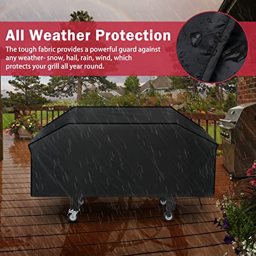36 Inch Griddle Cover For Blackstone, Waterproof Lightweight Polyester Barbecue Cover Flat Top Gas Grill Cover For Blackstone 36" Griddle Cooking Station For Camp Chef #TOP5