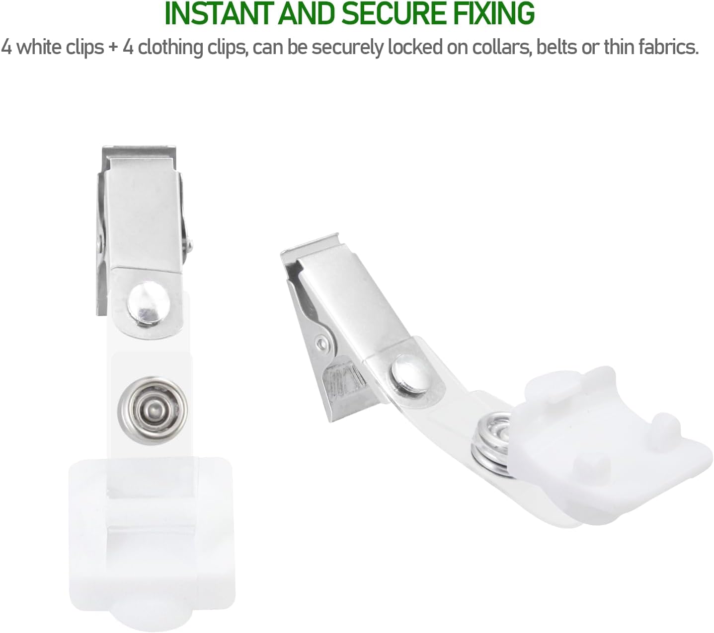 Clip for Vocera Badge B3000, Compatible 230-01985 image 2