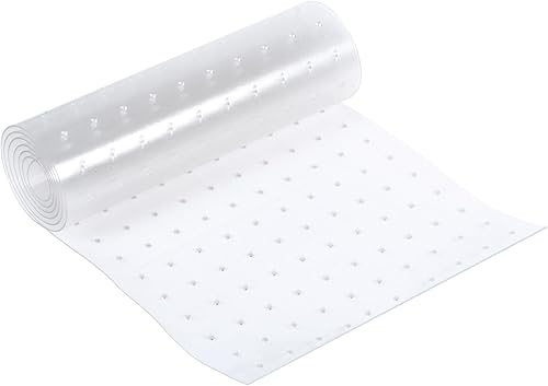 Miniatura 7 de uxcell Protector de alfombra para gatos, 8.2 pies de largo x 12.2 pulgadas de ancho, tapón de plástico para arañazos para alfombras, fácil de