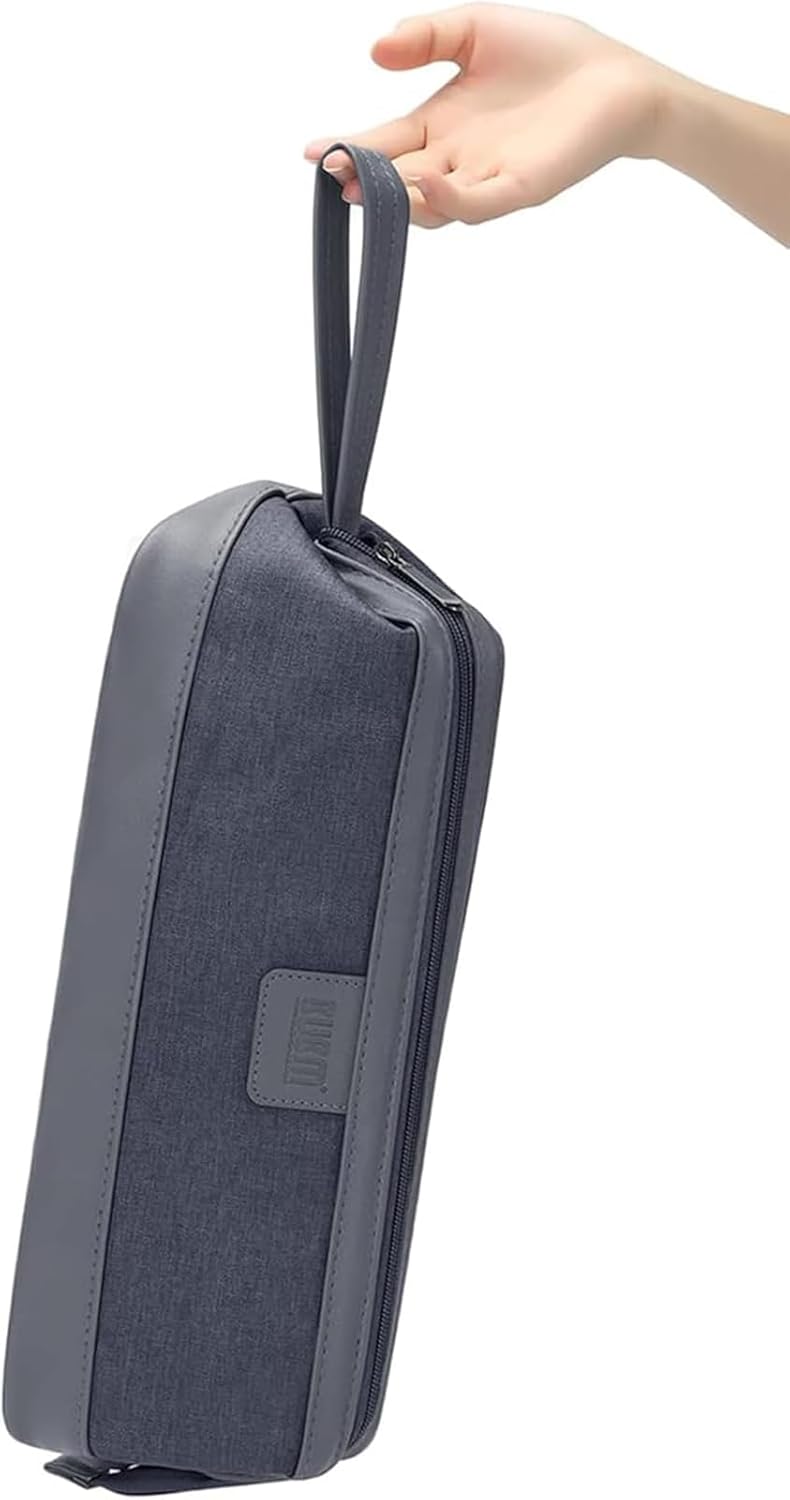 BUBM Travel Case Compatible with Dyson Airwrap Styler/Shark Flexstyle, Portable Carrying Case for Dyson Supersonic Hair Dryer, Shockproof Protection Organizer Bag Travel Storage Bag, Gray - Image 8