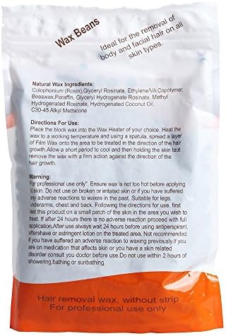 Depilatory Wax, Brazilian Wax Beans European Beads Bikini Hair Removal for Women Men 300g/10.6OZ